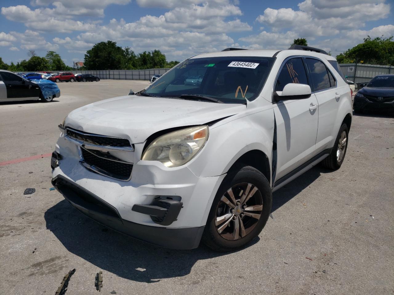 Photo 2 from auction – 2011 CHEVROLET EQUINOX LT with VIN 2GNALDEC6B1294444