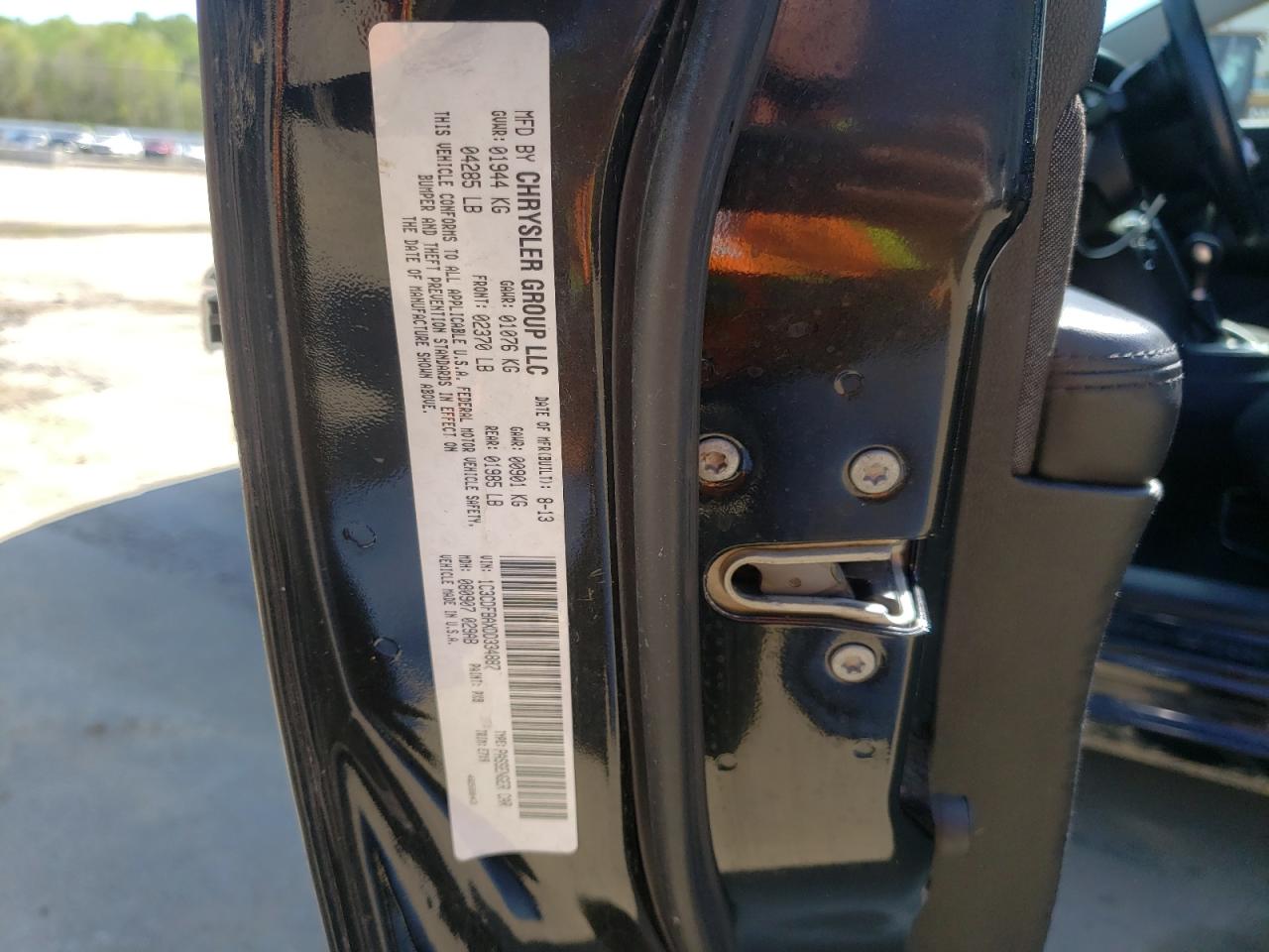 Photo 10 from auction – 2013 DODGE DART SXT with VIN 1C3CDFBAXDD334887