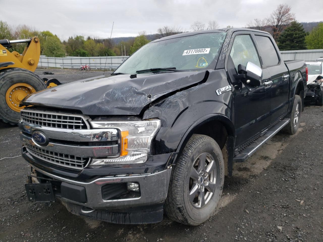 Photo 2 from auction – 2018 FORD F150 SUPER with VIN 1FTEW1EG9JKD86343