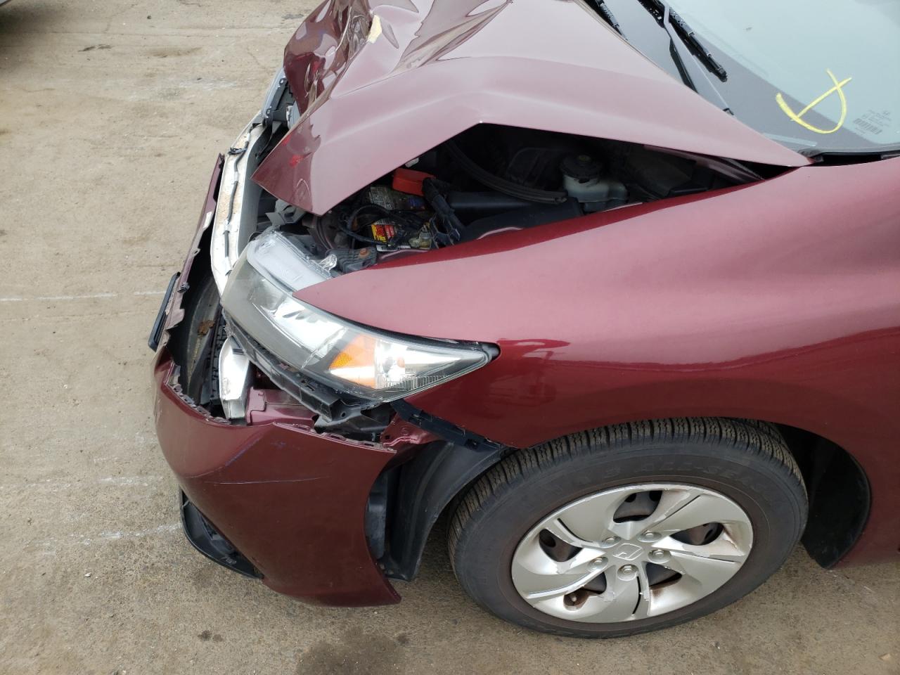 Photo 9 from auction – 2013 HONDA CIVIC LX with VIN 2HGFB2F53DH596002