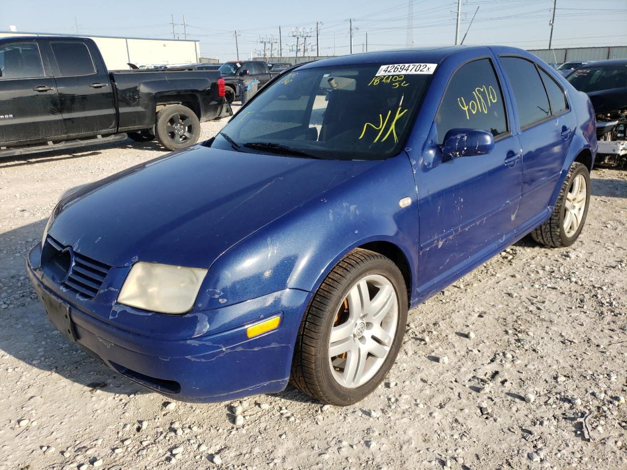 Photo 2 from auction – 2002 VOLKSWAGEN JETTA GLS with VIN 3VWSP69M02M186102