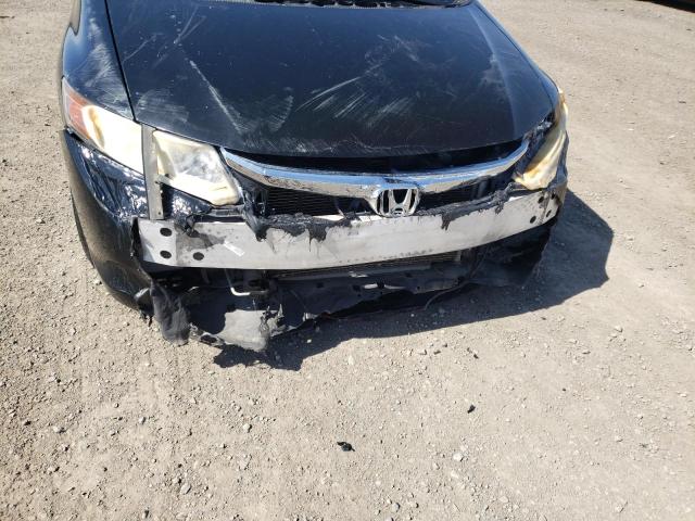 Photo 9 from auction – 2012 HONDA CIVIC LX with VIN 19XFB2F51CE371182