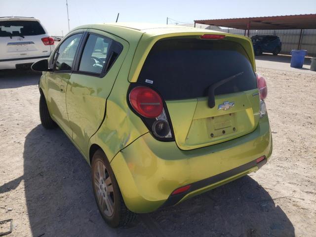 Photo 3 from auction – 2013 CHEVROLET SPARK 1LT with VIN KL8CD6S95DC540876