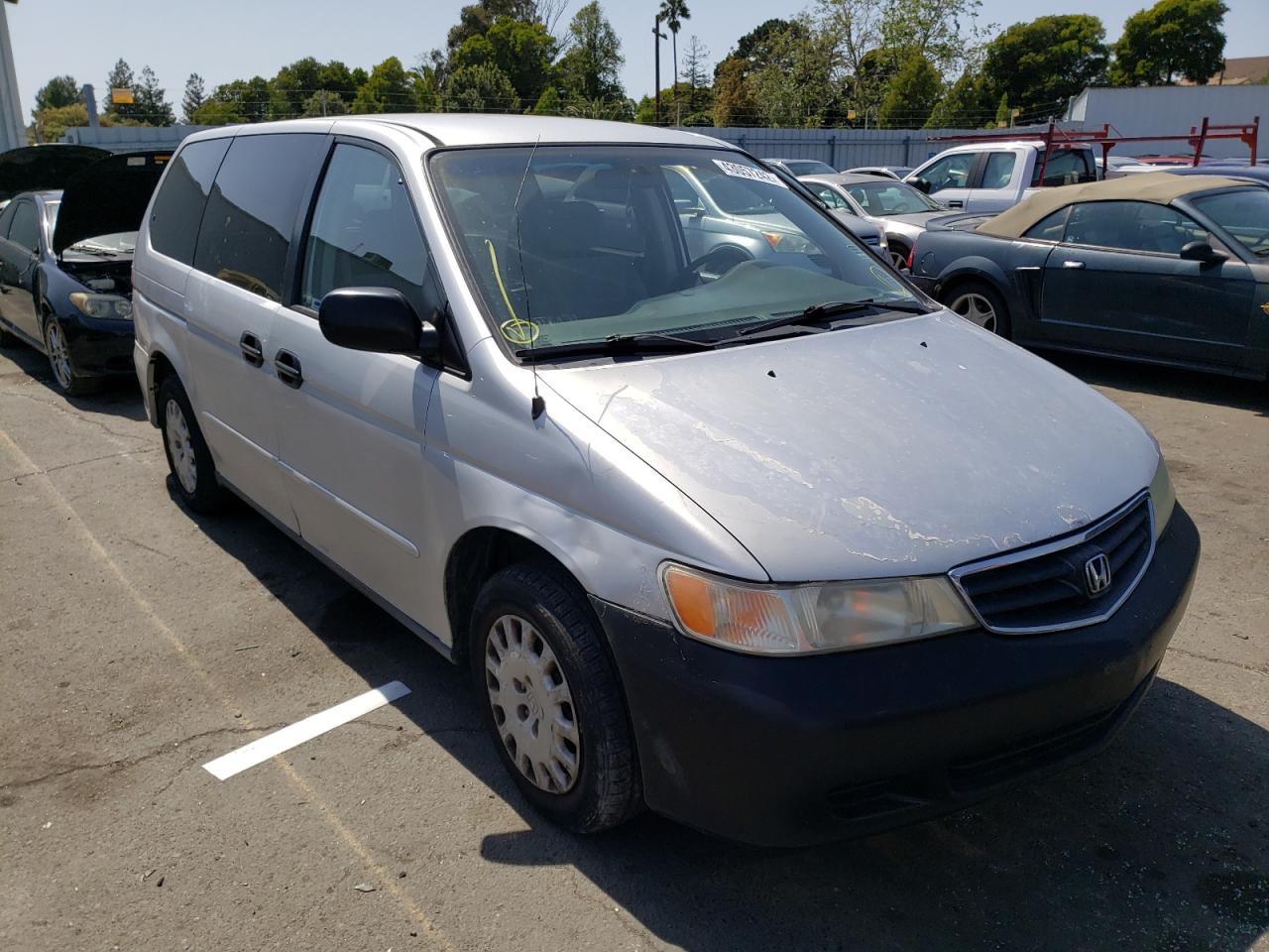 HONDA ODYSSEY LX 2003 with VIN 5FNRL18563B002491 - Photo from auction