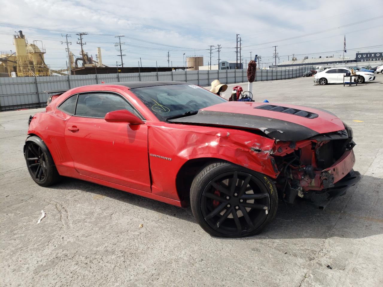 CHEVROLET CAMARO 2SS 2014 with VIN 2G1FK1EJ7E9285927 - Photo from auction