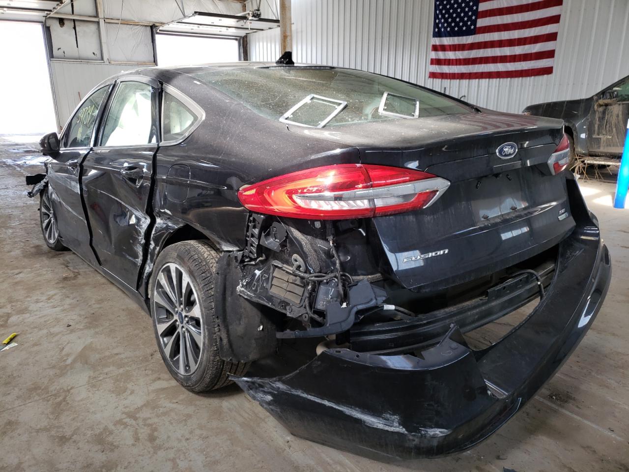 Photo 3 from auction – 2019 FORD FUSION SE with VIN 3FA6P0T96KR254112