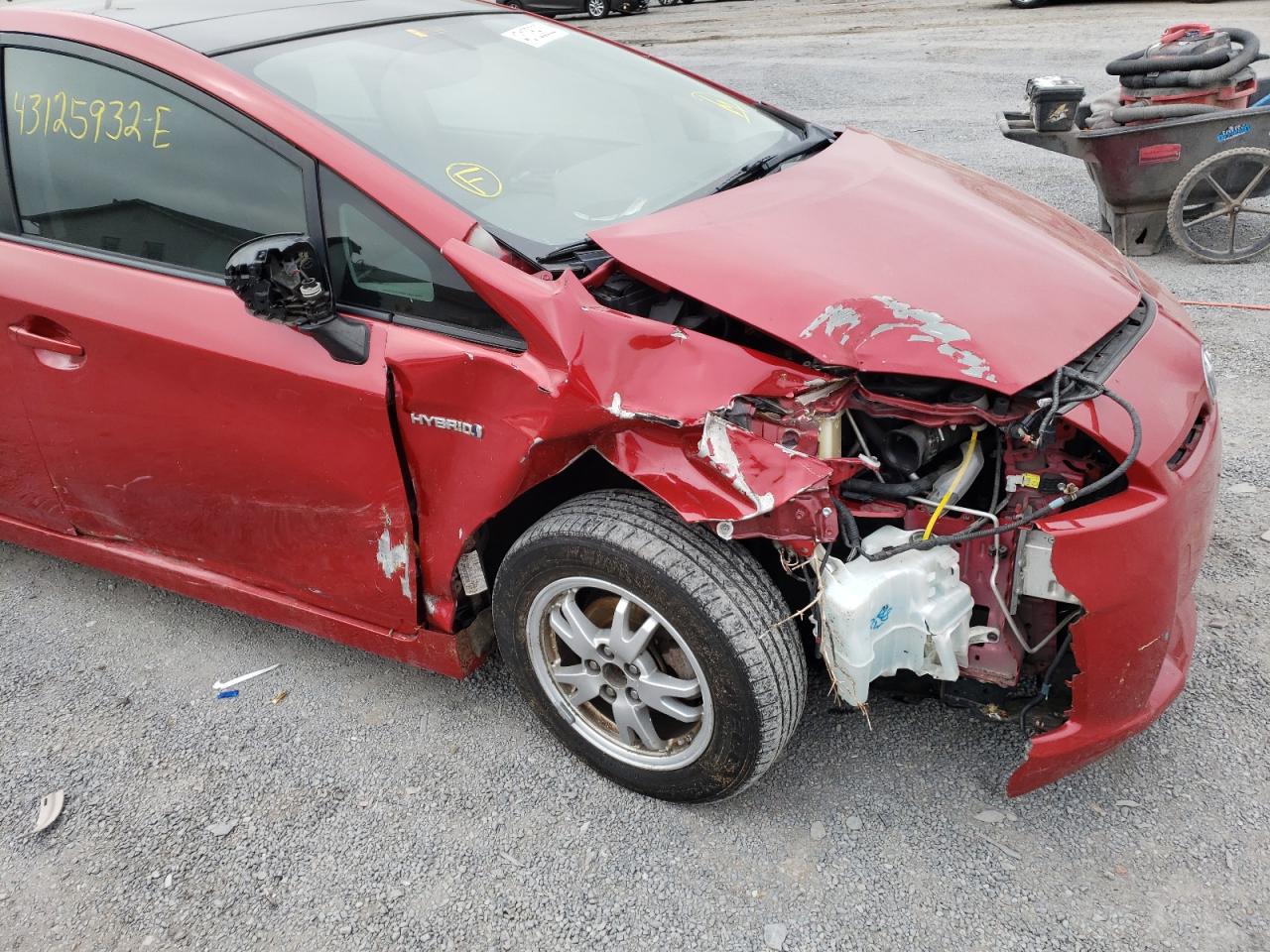 Photo 9 from auction – 2010 TOYOTA PRIUS with VIN JTDKN3DUXA5087497
