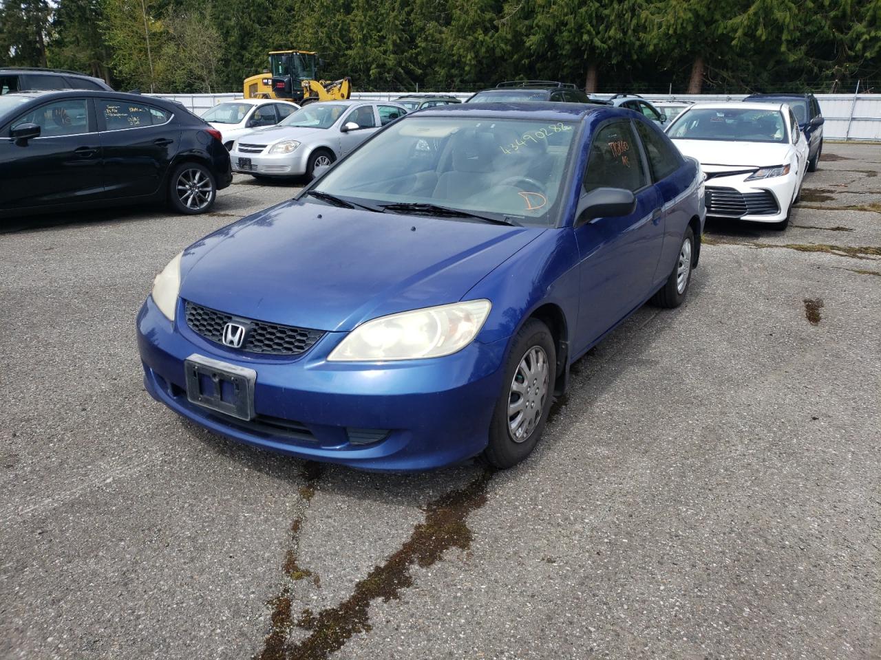 Photo 2 from auction – 2004 HONDA CIVIC DX V with VIN 1HGEM22334L075648