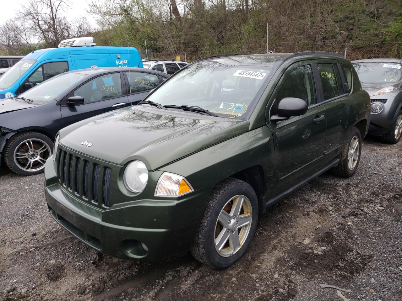 Photo 2 from auction – 2008 JEEP COMPASS SP with VIN 1J8FF47W08D649157