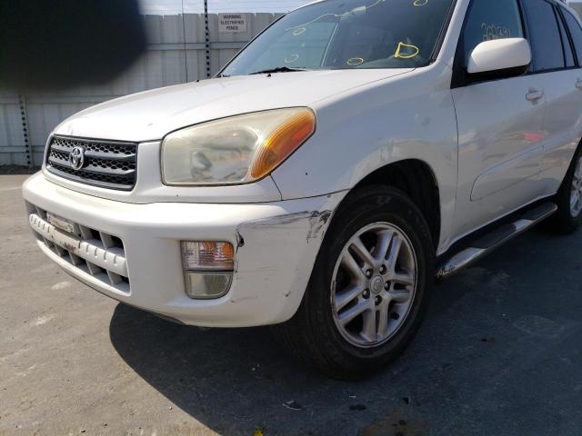 Photo 9 from auction – 2003 TOYOTA RAV4 with VIN JTEGH20V830109384