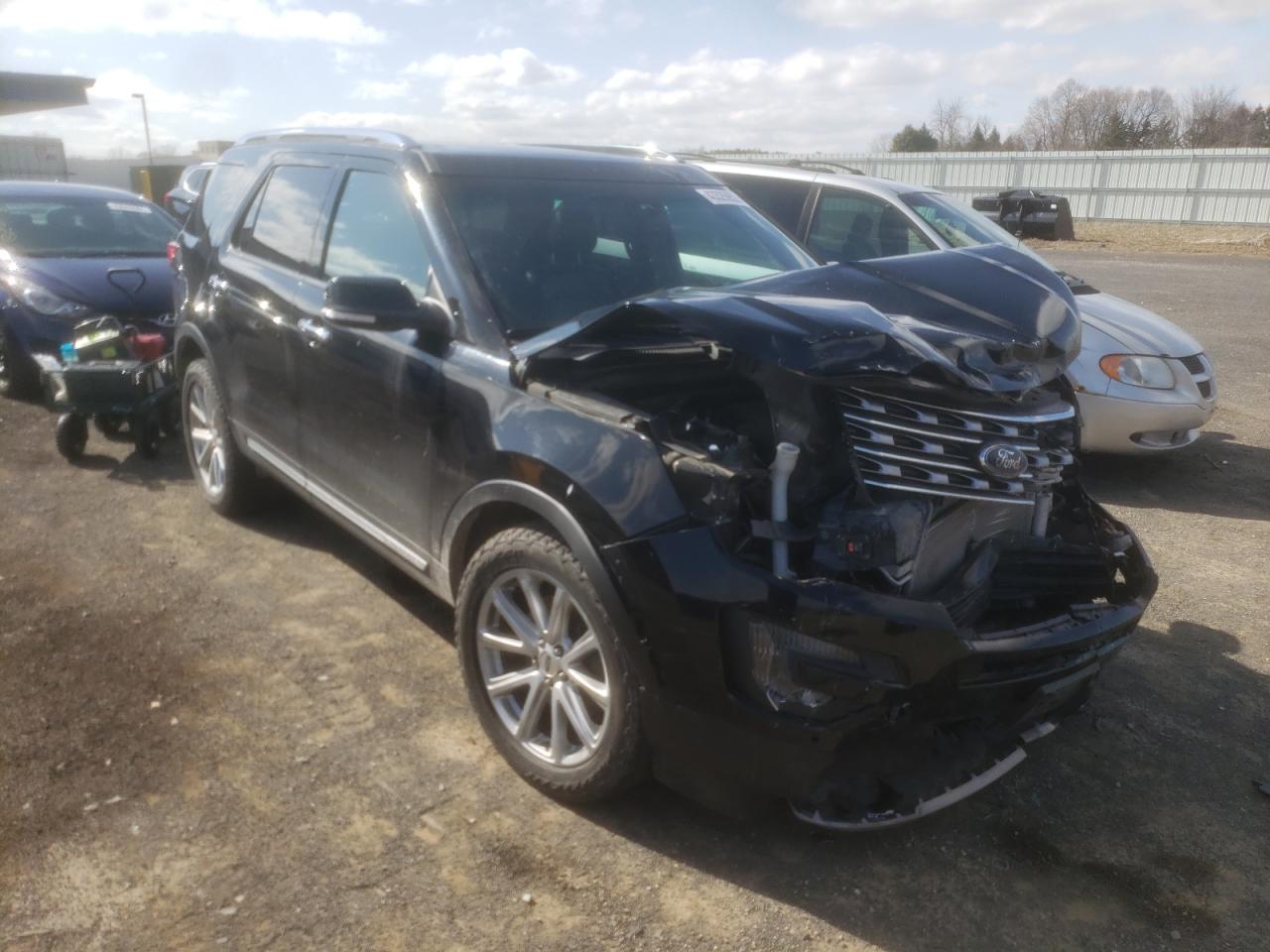 FORD EXPLORER L 2016 with VIN 1FM5K8F84GGB27813 - Photo from auction