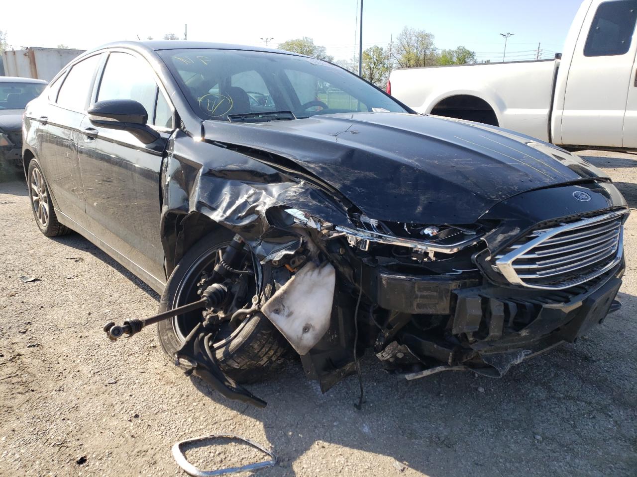 FORD FUSION SE 2017 with VIN 3FA6P0H71HR106000 - Photo from auction