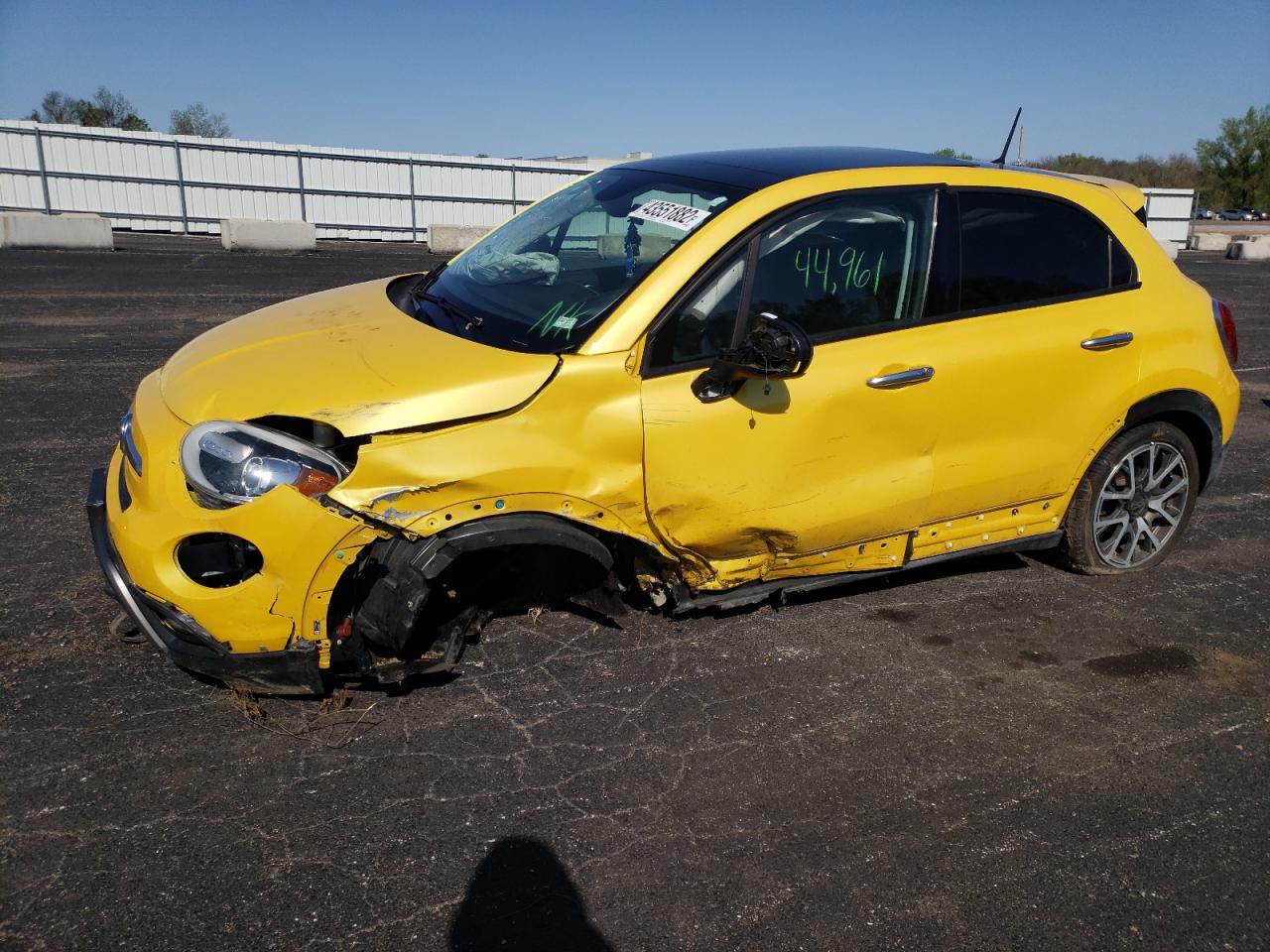 Photo 9 from auction – 2017 FIAT 500X TREKK with VIN ZFBCFXCB2HP519381