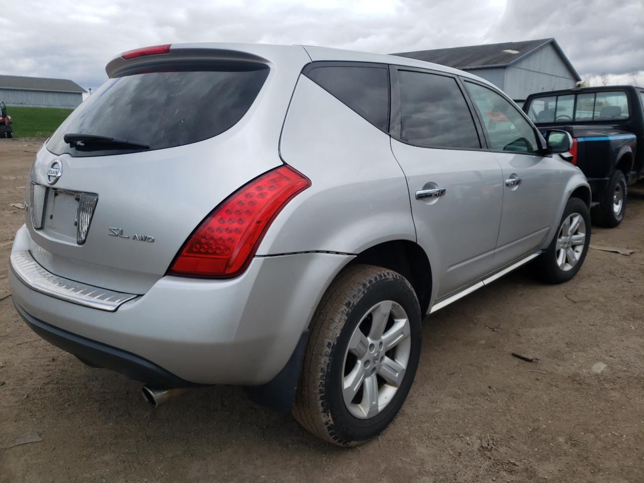 Photo 4 from auction – 2007 NISSAN MURANO SL with VIN JN8AZ08WX7W646953