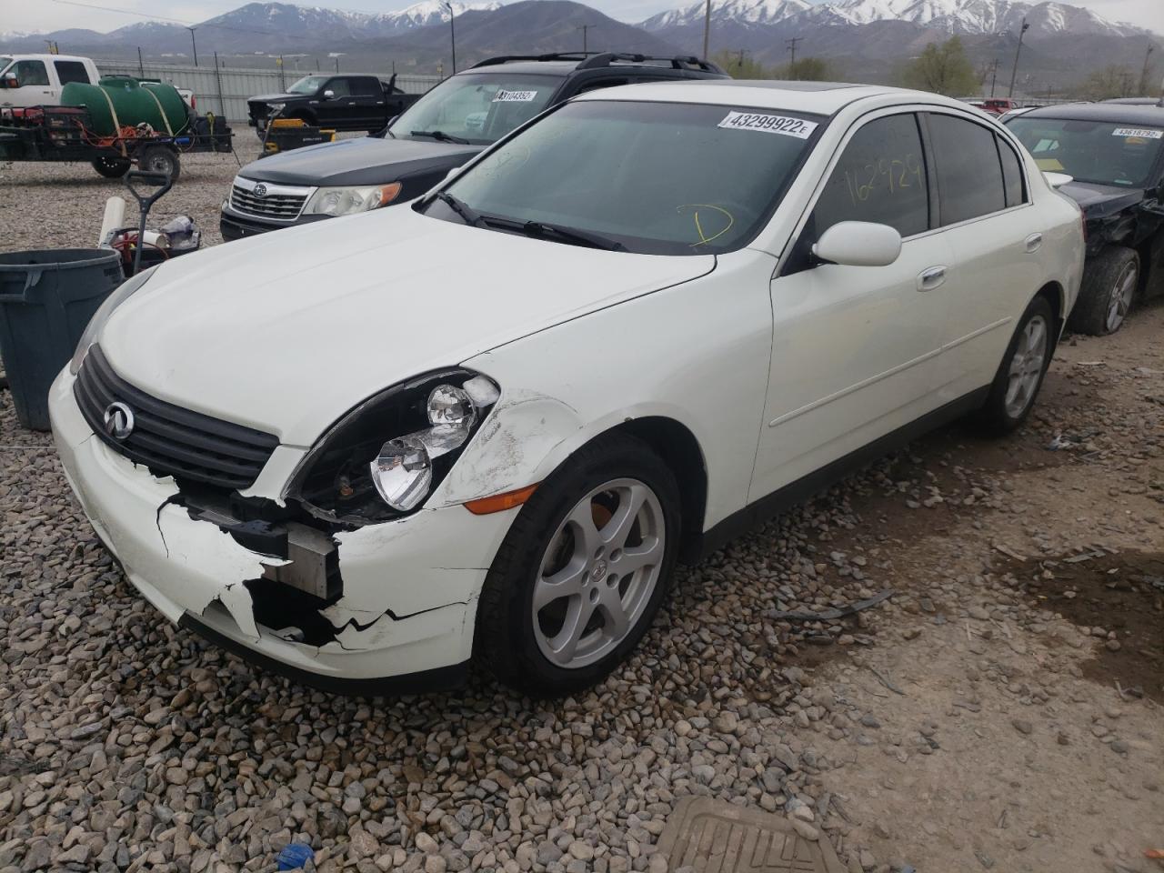 Photo 2 from auction – 2004 INFINITI G35 with VIN JNKCV51F74M718172