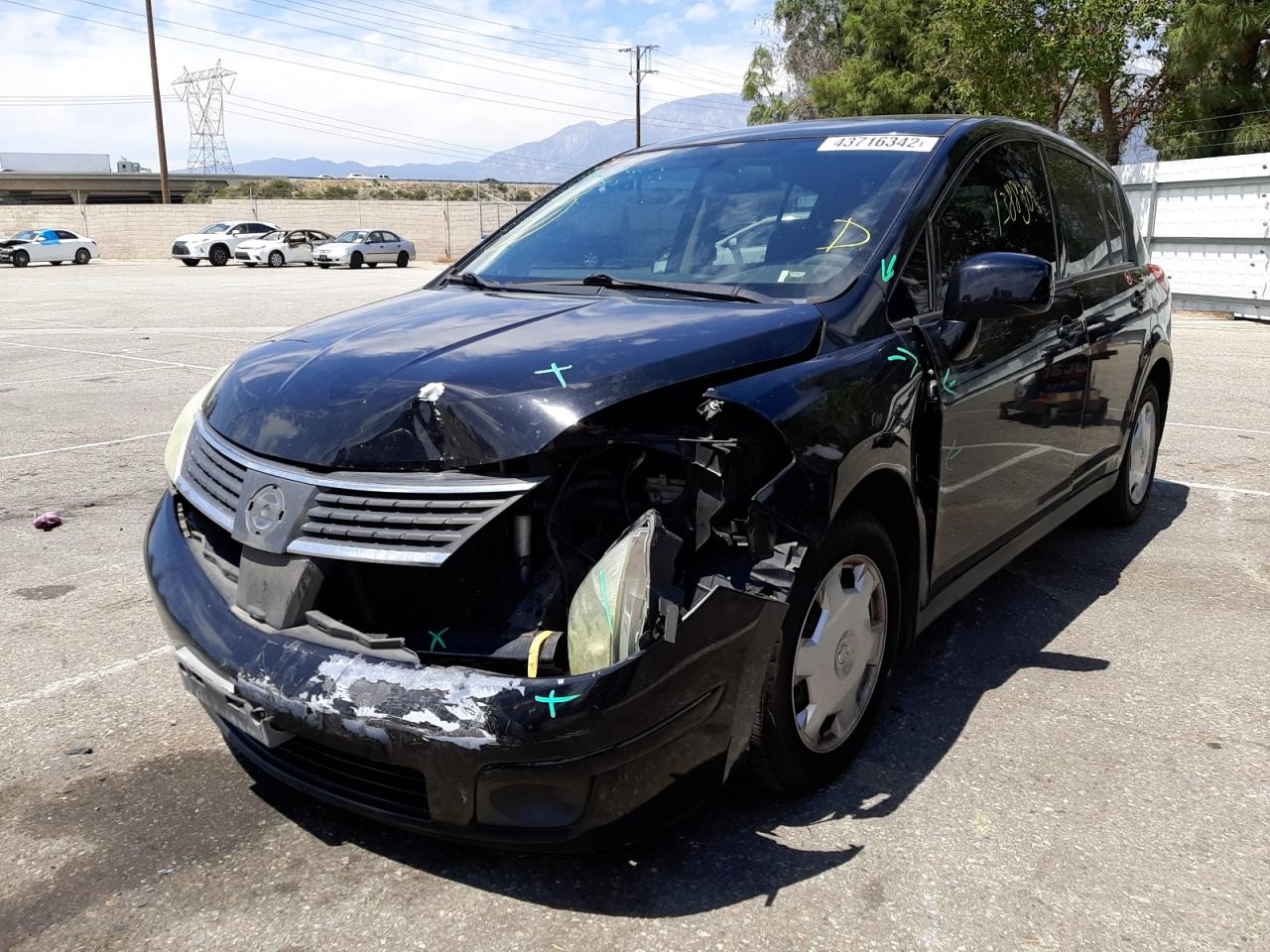 Photo 2 from auction – 2008 NISSAN VERSA S with VIN 3N1BC13E08L450486
