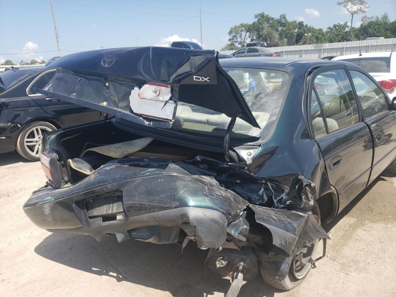 Photo 9 from auction – 1997 TOYOTA COROLLA DX with VIN 2T1BB02E9VC202344