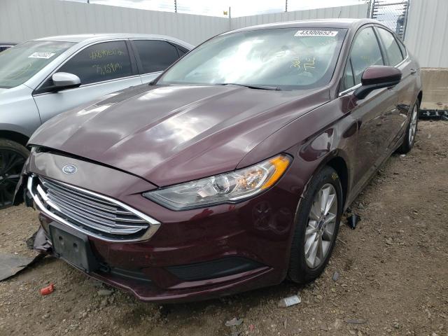 Photo 2 from auction – 2017 FORD FUSION SE with VIN 3FA6P0HD0HR415933