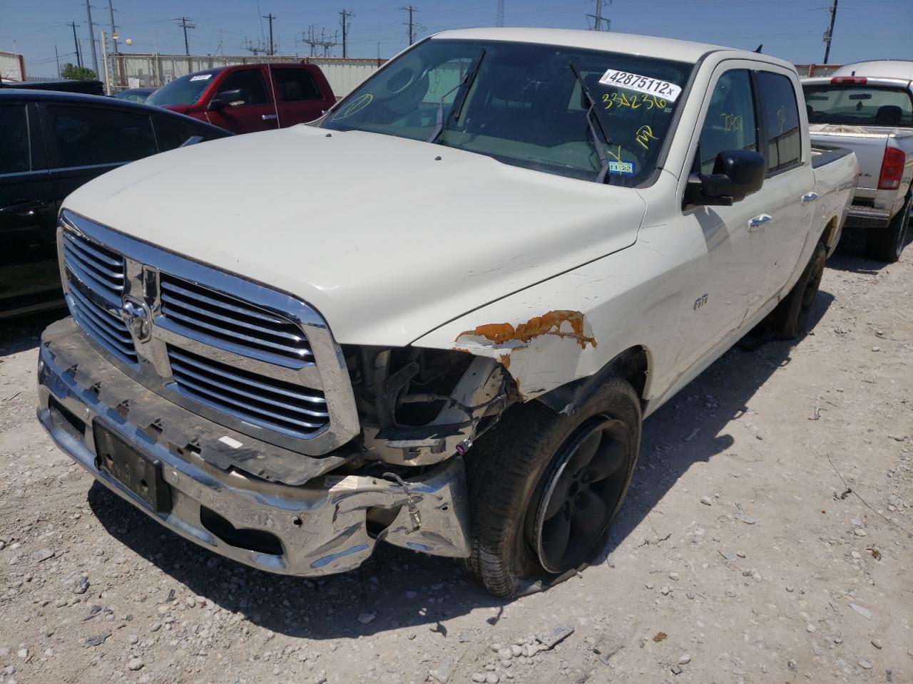 Photo 2 from auction – 2016 RAM 1500 SLT with VIN 1C6RR7LT3GS331236
