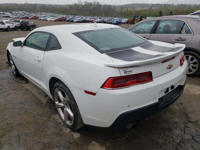 Photo 3 from auction – 2015 CHEVROLET CAMARO LT with VIN 2G1FF1E38F9178232