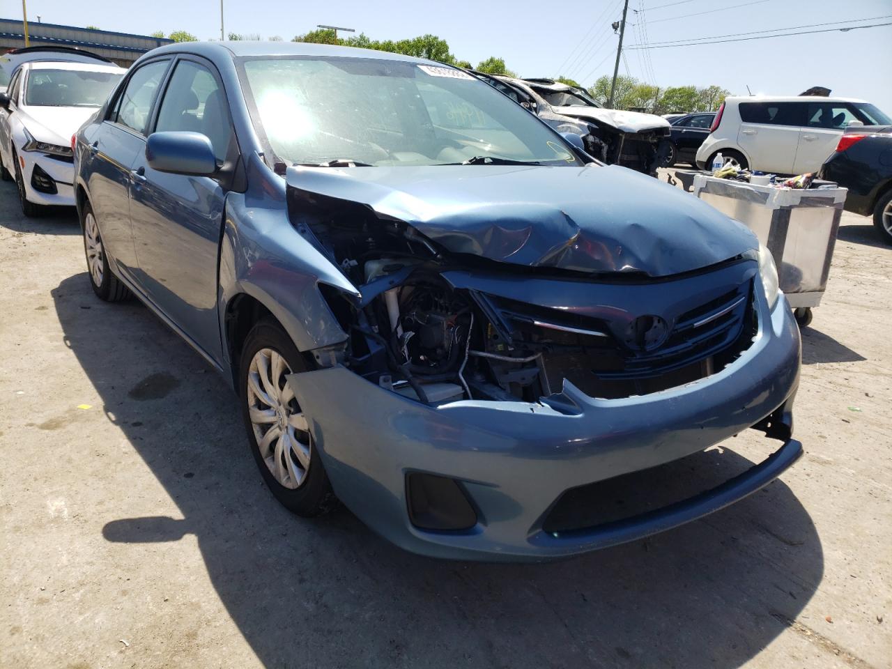 TOYOTA COROLLA 2013 with VIN 5YFBU4EE5DP147662 - Photo from auction