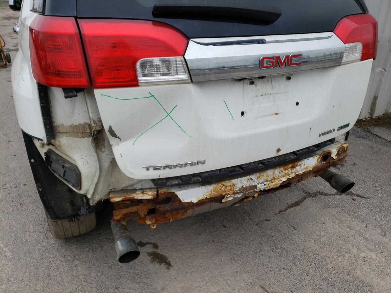 Photo 9 from auction – 2012 GMC TERRAIN SL with VIN 2GKFLXE56C6142464