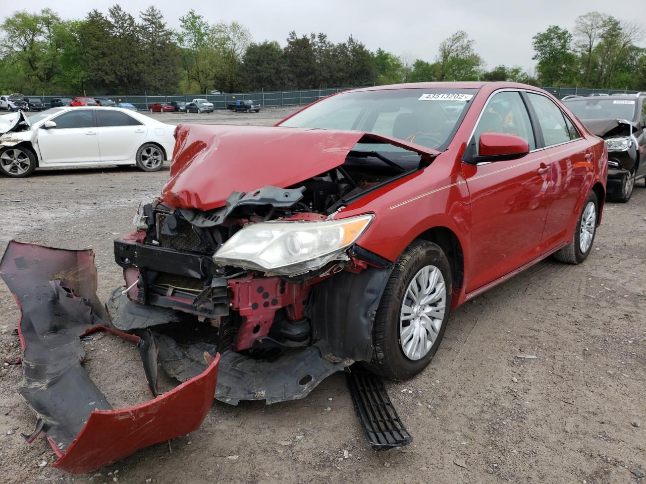 Photo 2 from auction – 2013 TOYOTA CAMRY L with VIN 4T4BF1FK6DR294218