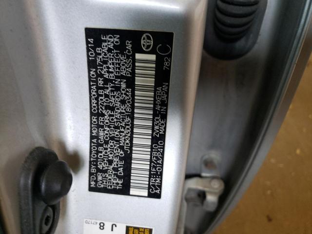 Photo 10 from auction – 2015 TOYOTA PRIUS with VIN JTDKN3DU3F1890344