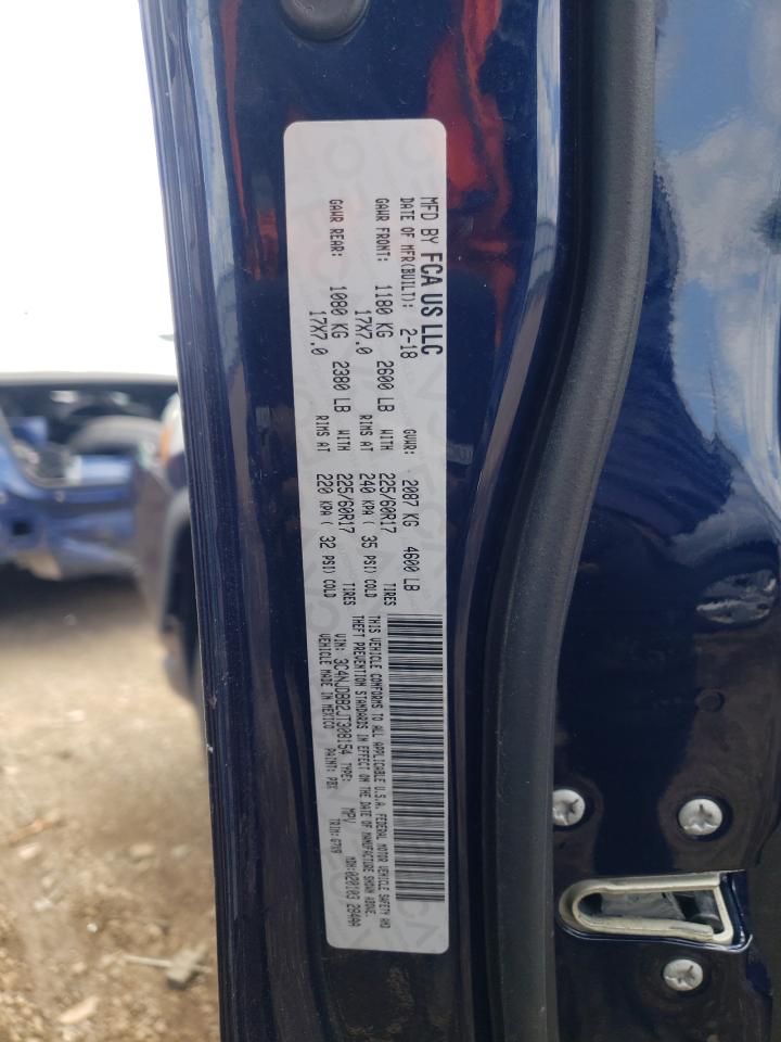 Photo 10 from auction – 2018 JEEP COMPASS LA with VIN 3C4NJDBB2JT308154