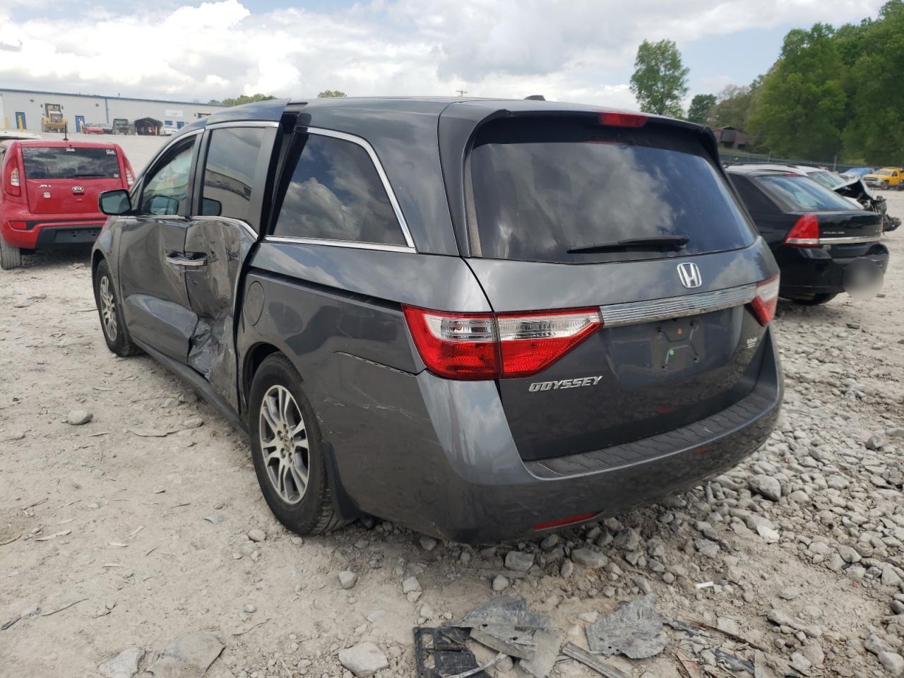 Photo 3 from auction – 2013 HONDA ODYSSEY EX with VIN 5FNRL5H66DB036724