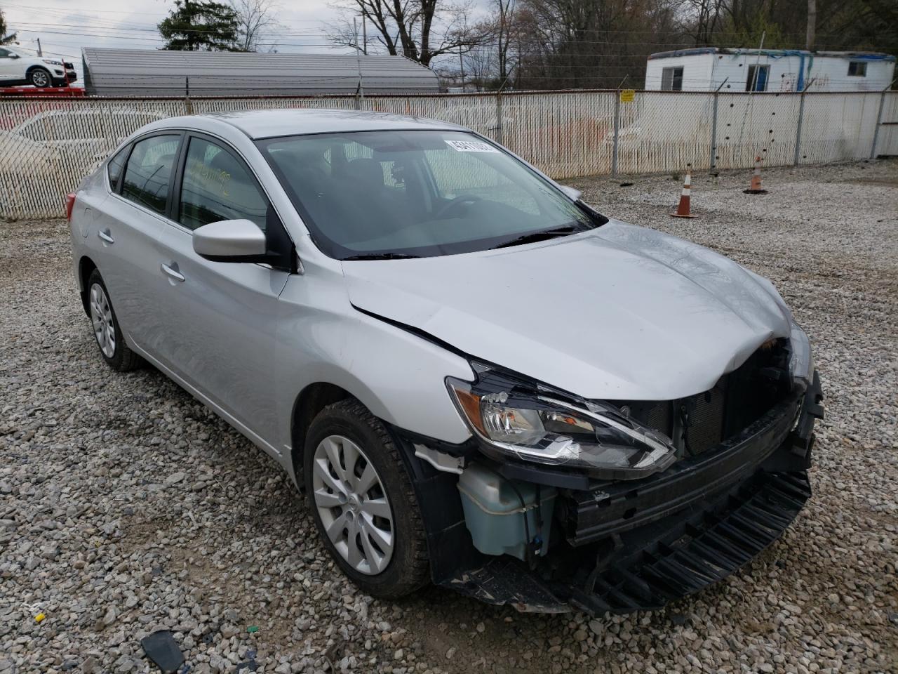 NISSAN SENTRA S/S 2017 with VIN 3N1AB7AP5HY281963 - Photo from auction