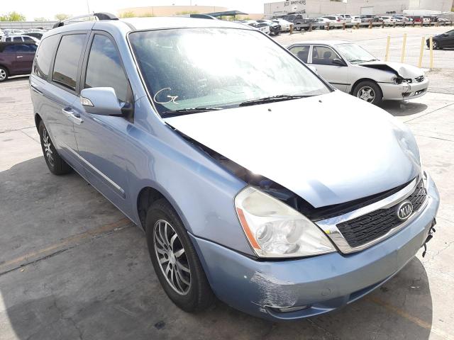 KIA SEDONA 2012 with VIN KNDMH4C70C6501580 - Photo from auction