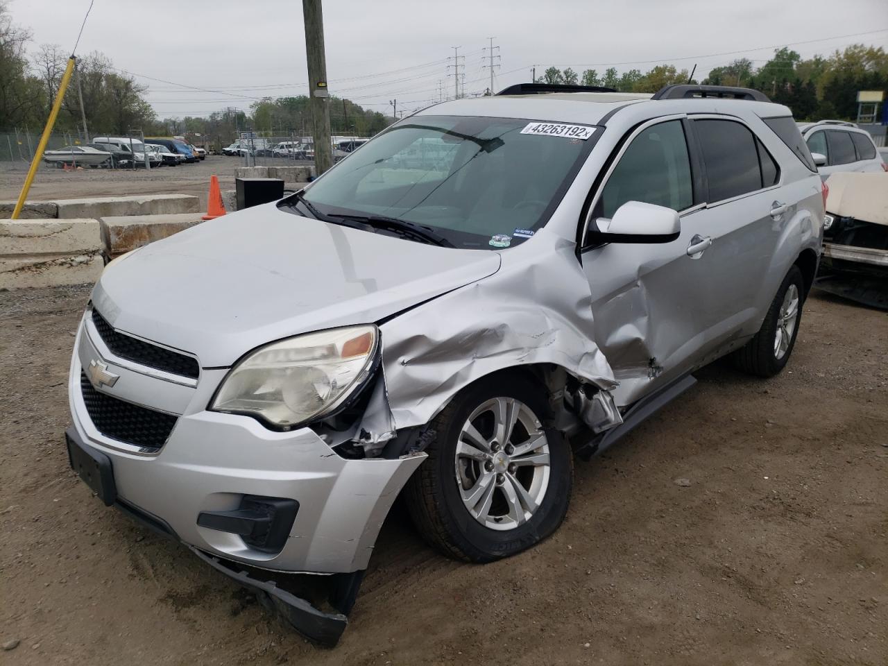Photo 2 from auction – 2013 CHEVROLET EQUINOX LT with VIN 2GNALDEK0D1112327