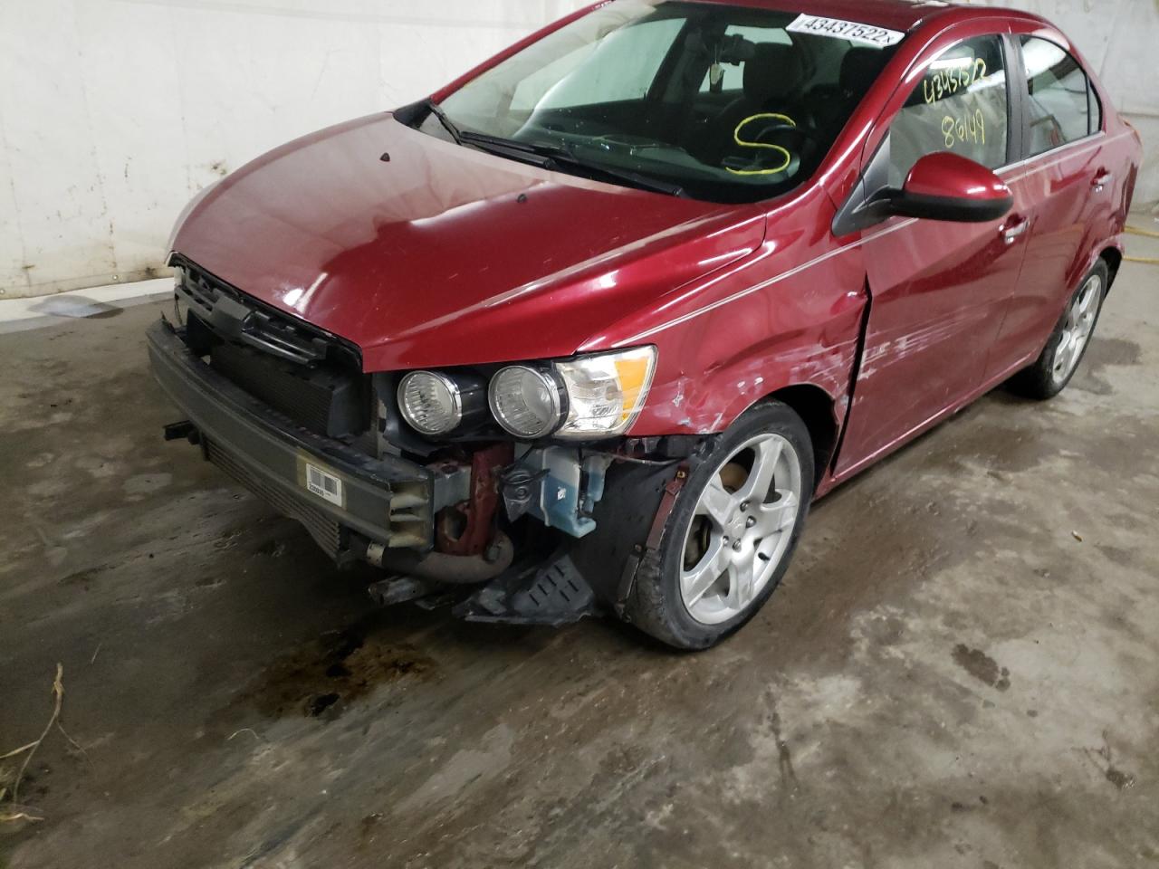 Photo 9 from auction – 2014 CHEVROLET SONIC LTZ with VIN 1G1JE5SB2E4184075