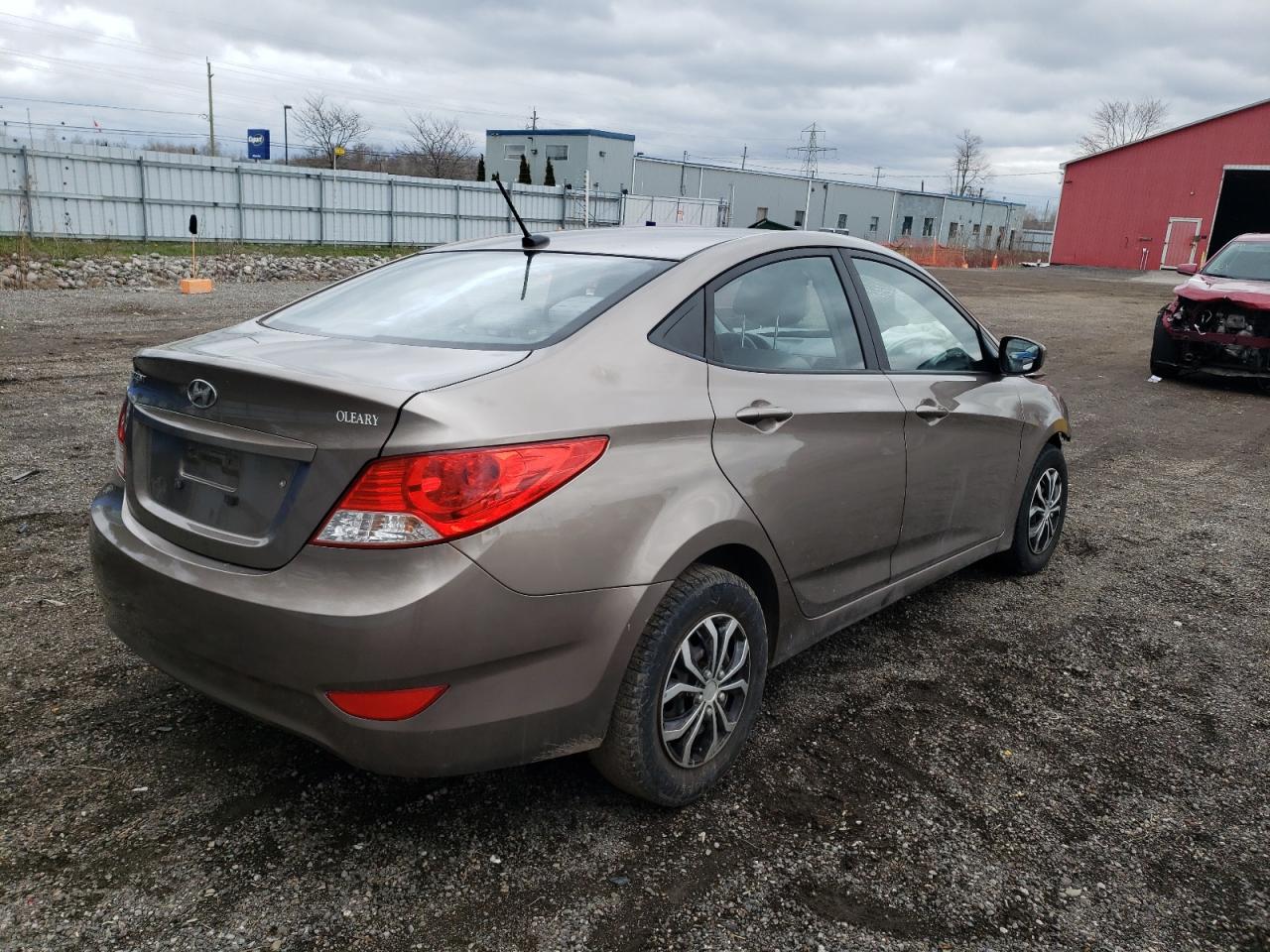 Photo 4 from auction – 2013 HYUNDAI ACCENT GLS with VIN KMHCT4AE2DU275630