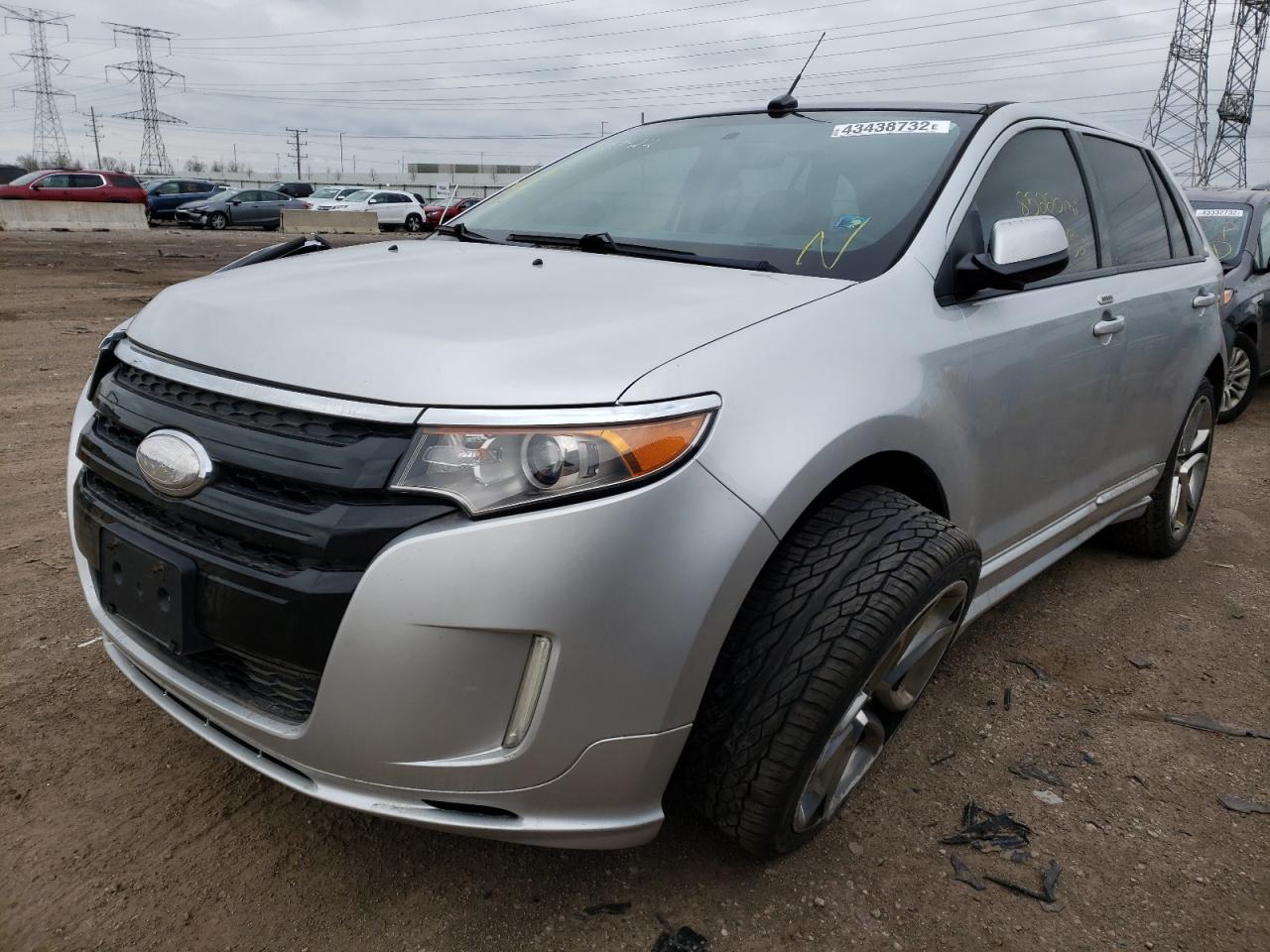 Photo 2 from auction – 2013 FORD EDGE SPORT with VIN 2FMDK3AK9DBC25529