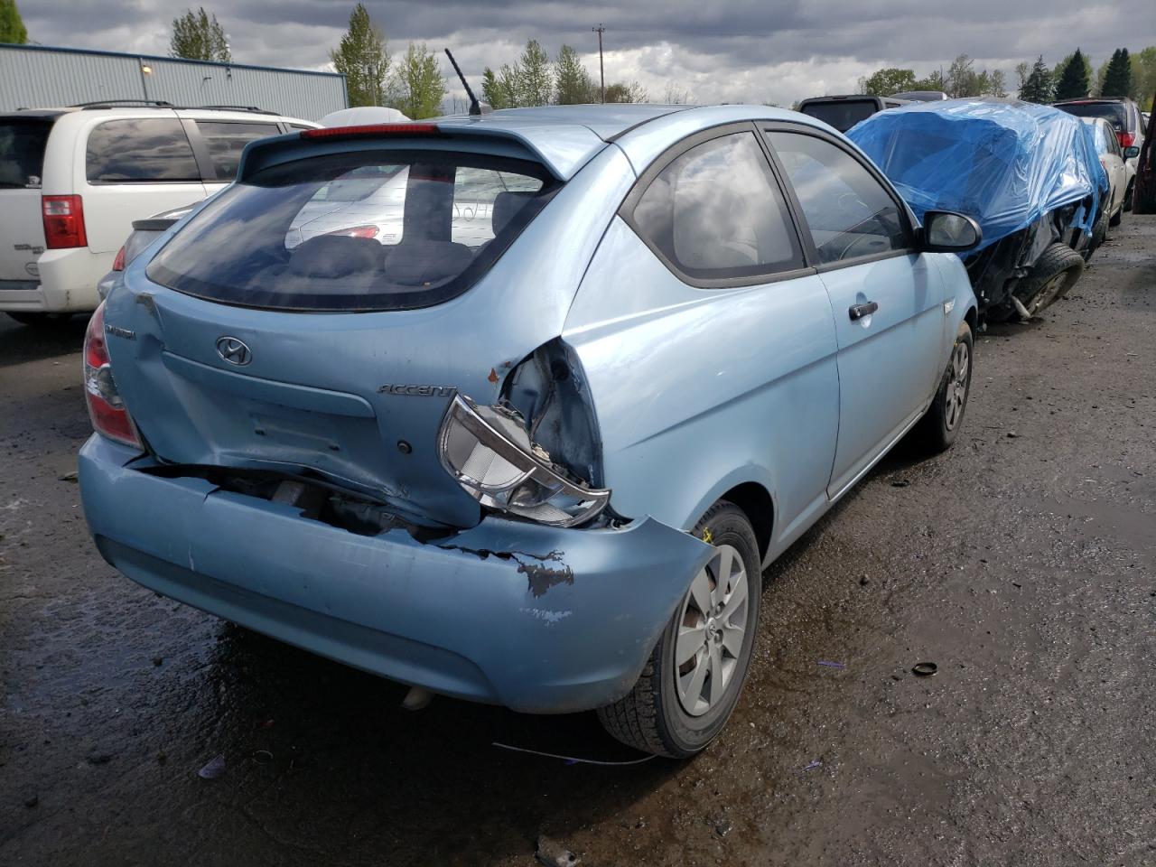 Photo 4 from auction – 2008 HYUNDAI ACCENT with VIN KMHCM36C38U064604