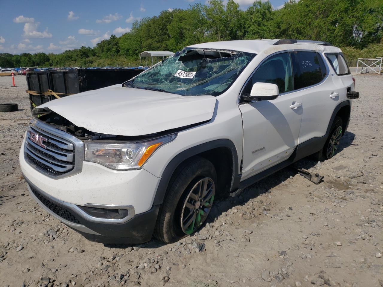 Photo 2 from auction – 2019 GMC ACADIA SLT with VIN 1GKKNMLS8KZ254556