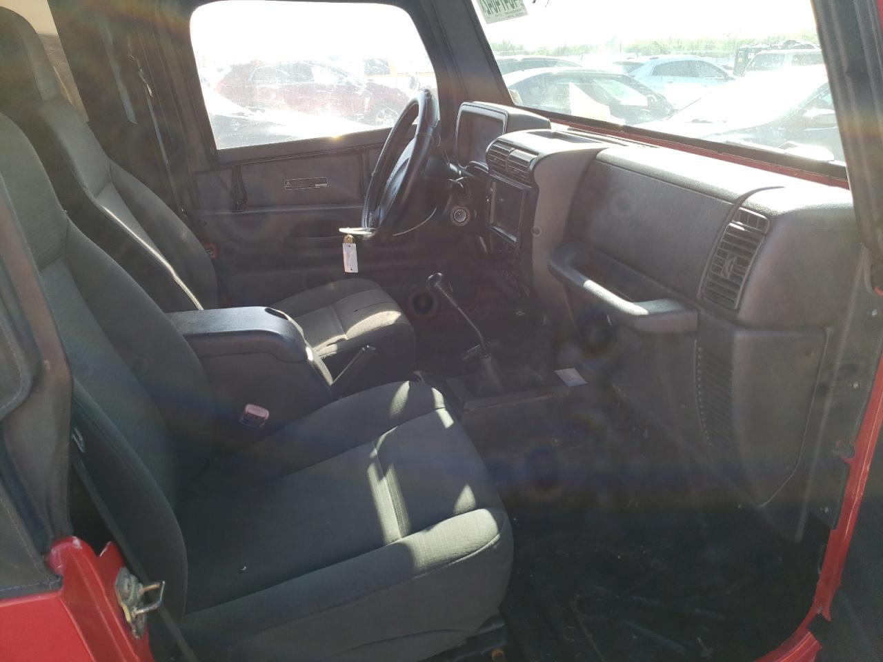 Photo 5 from auction – 2006 JEEP WRANGLER X with VIN 1J4FA39S36P734218