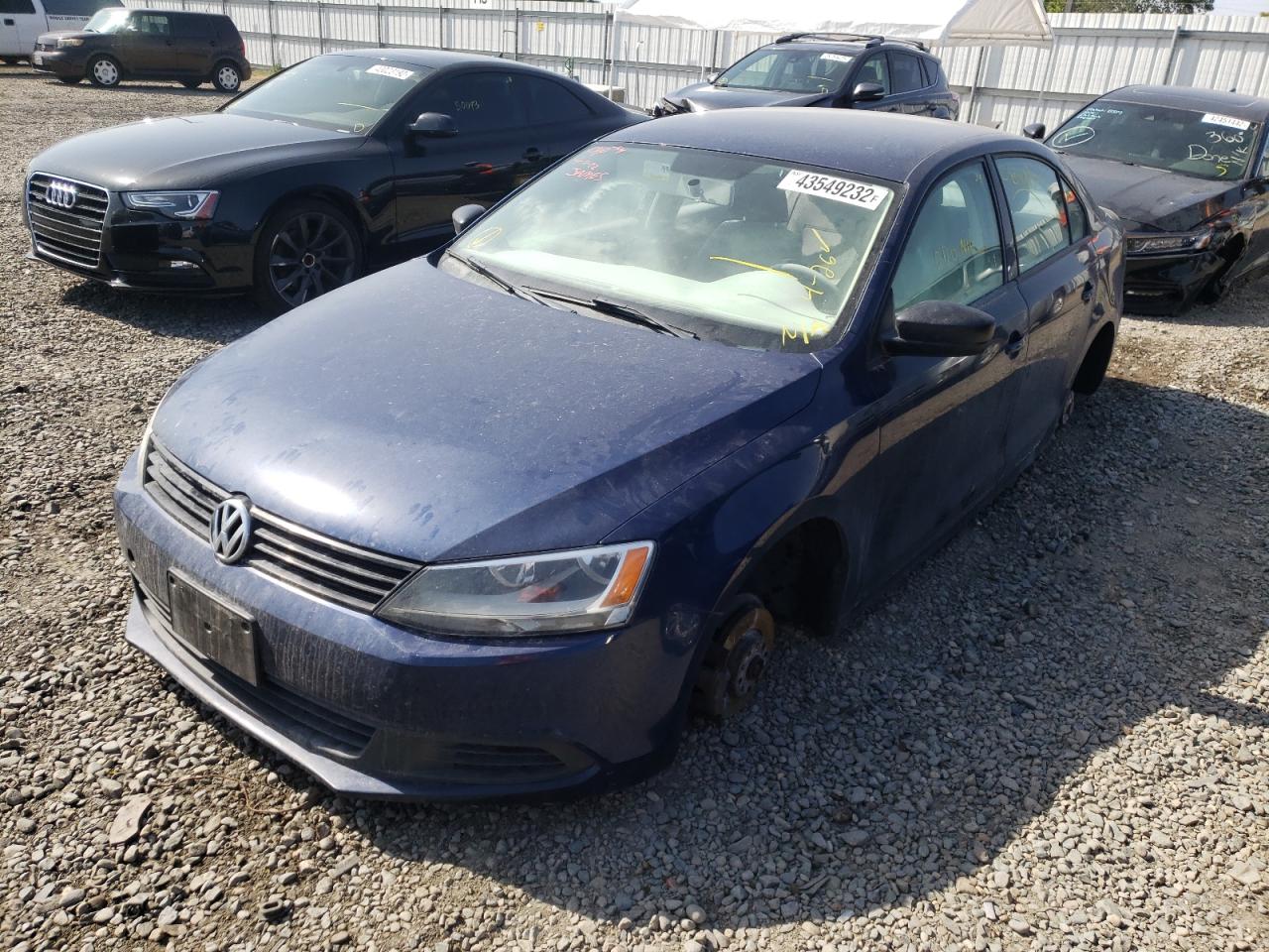 Photo 2 from auction – 2014 VOLKSWAGEN JETTA BASE with VIN 3VW2K7AJ6EM331458