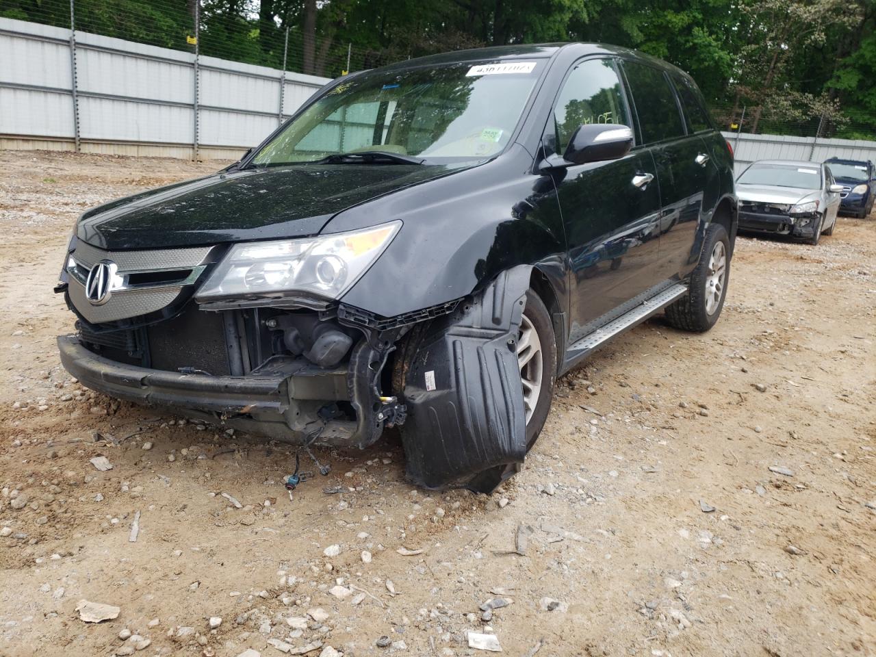Photo 2 from auction – 2007 ACURA MDX TECHNO with VIN 2HNYD28417H532738