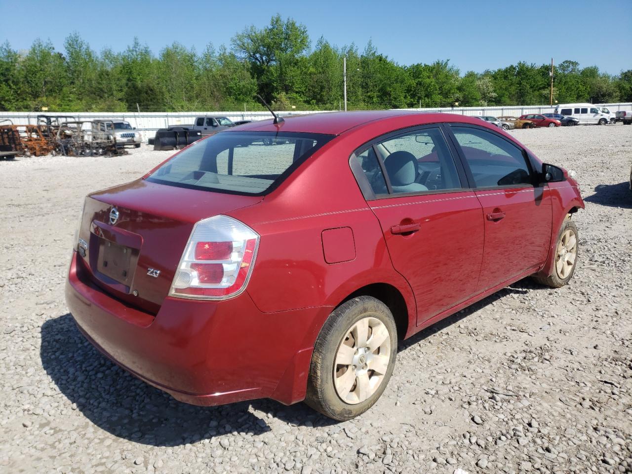 Photo 4 from auction – 2007 NISSAN SENTRA with VIN 3N1AB61EX7L684714