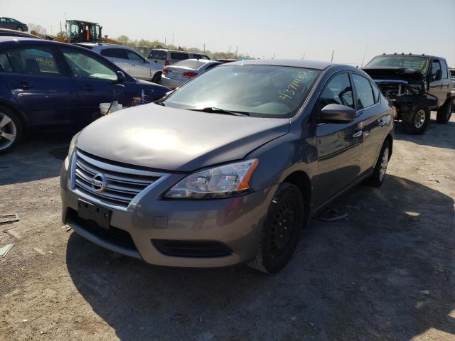 Photo 2 from auction – 2015 NISSAN SENTRA S with VIN 3N1AB7AP1FY226875