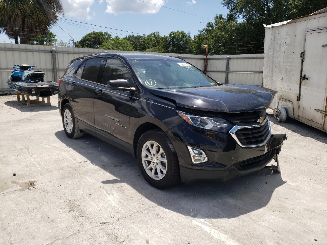 CHEVROLET EQUINOX LS 2019 with VIN 2GNAXHEV0K6249628 - Photo from auction