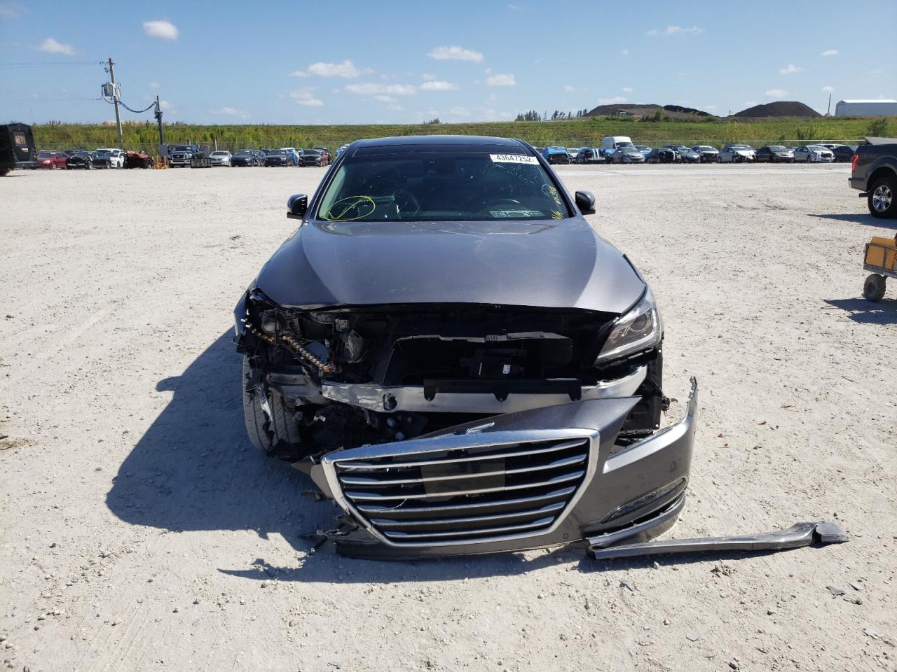 Photo 9 from auction – 2017 GENESIS G80 with VIN KMHGN4JE5HU170498