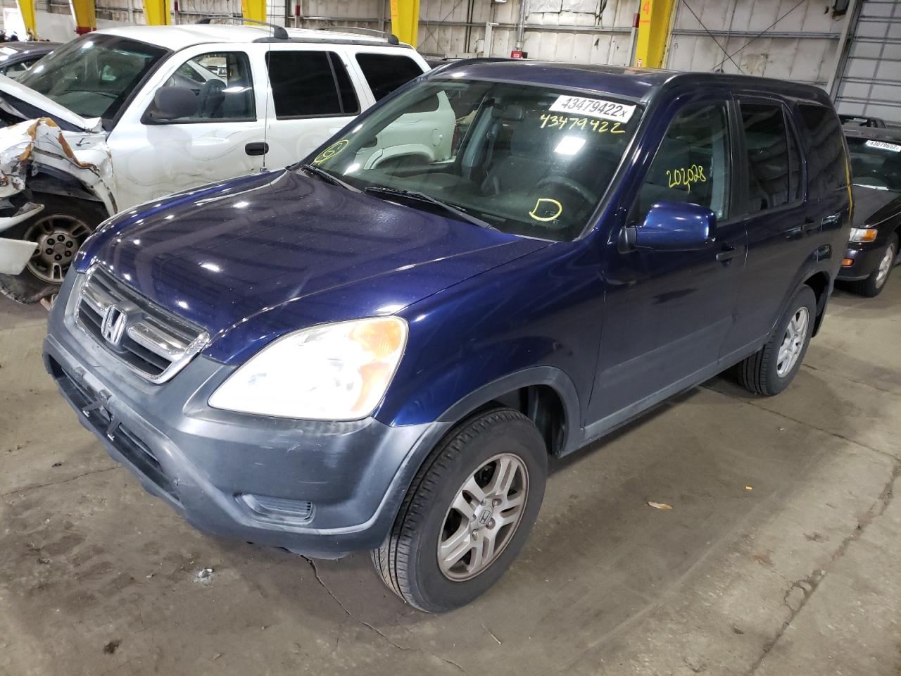 Photo 2 from auction – 2003 HONDA CR-V EX with VIN JHLRD78823C008377
