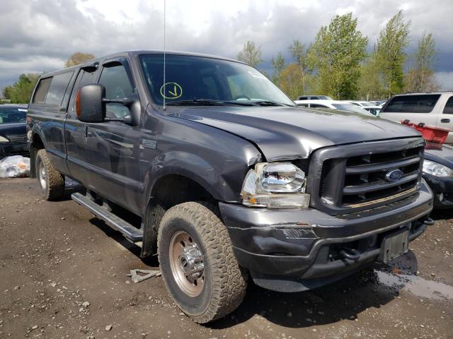 FORD F250 SUPER 2004 with VIN 1FTNX21L24EA18904 - Photo from auction
