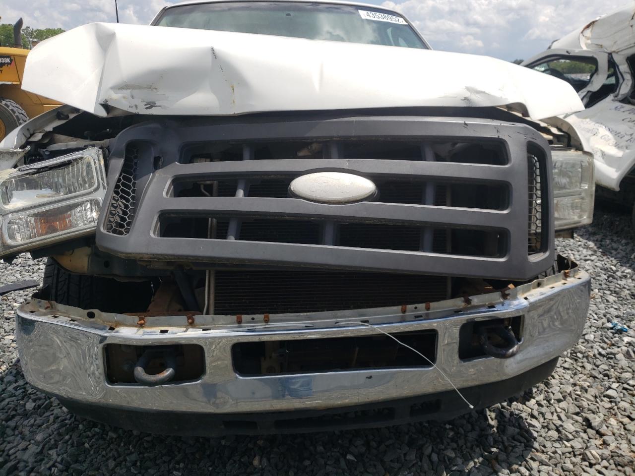 Photo 9 from auction – 2005 FORD F250 SUPER with VIN 1FTSW20585EA14026