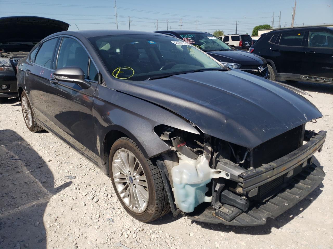 FORD FUSION SE 2013 with VIN 3FA6P0H93DR268237 - Photo from auction