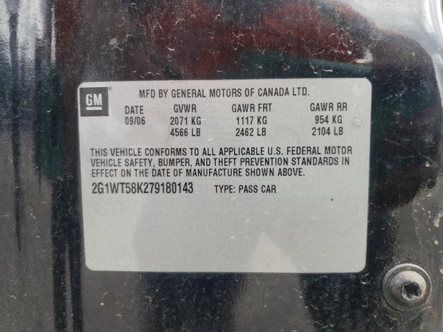 Photo 10 from auction – 2007 CHEVROLET IMPALA LT with VIN 2G1WT58K279180143